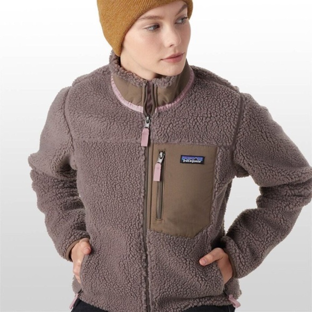 Patagonia Retro-X jacket in Furry Taupe, size Small